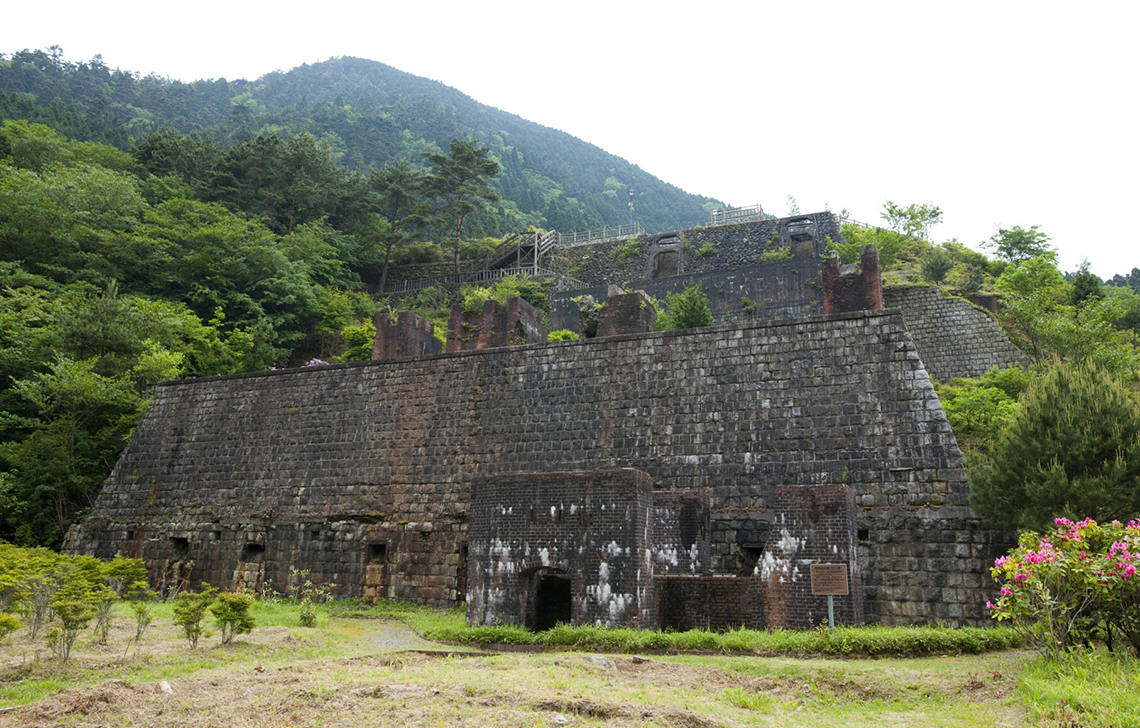 The ruins of Tonaru ore storage depot and mill
