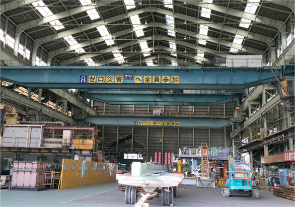 Overhead traveling crane