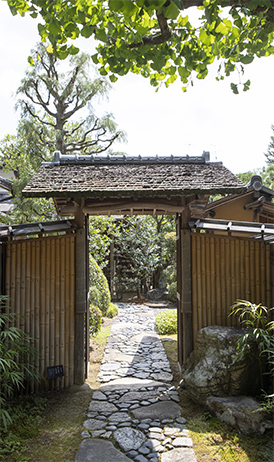 The inner gate of Sekison-tei