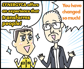 SYNERGYCA offers an experience that transforms people! You have changed so much!