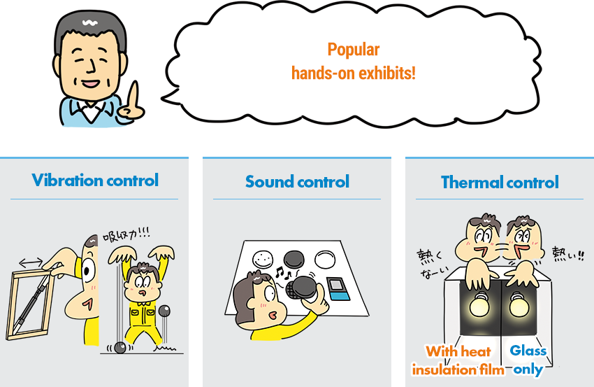 Popular hands-on exhibits!