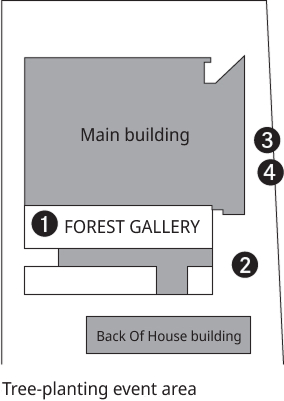 Tree-planting event area