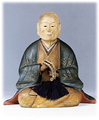 Wooden Statue of Masatomo Sumitomo