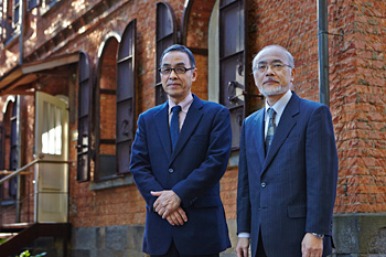 東京藝術大学 赤レンガ1号館にて。