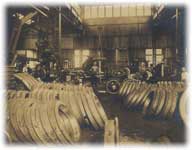 住友製鋼所の車輪工場